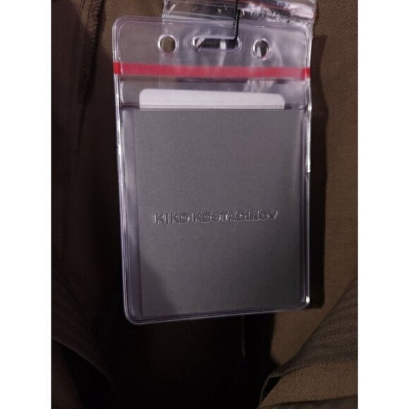 Kiko Kostadinov Valakas Cargo Pants 44 XS Brown Knit Cuff New - Picture 9 of 14